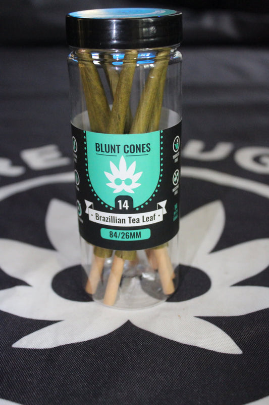 Brazilian Tea Leaf Jar - both sizes