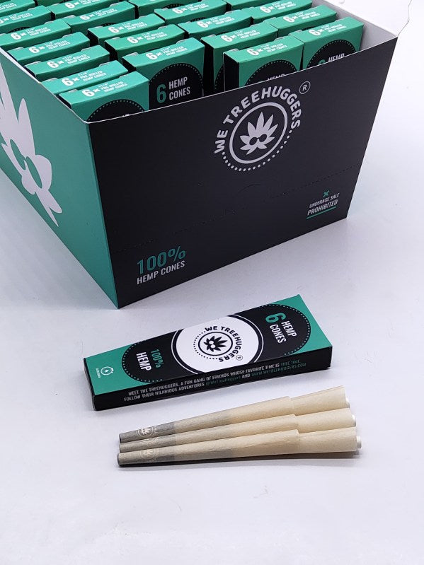 Hemp cones Jar 1 1/4th (50 count)
