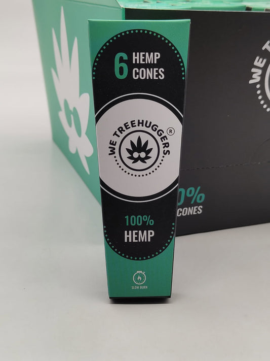 Hemp cones 1 1/4 (6 pack) x 3