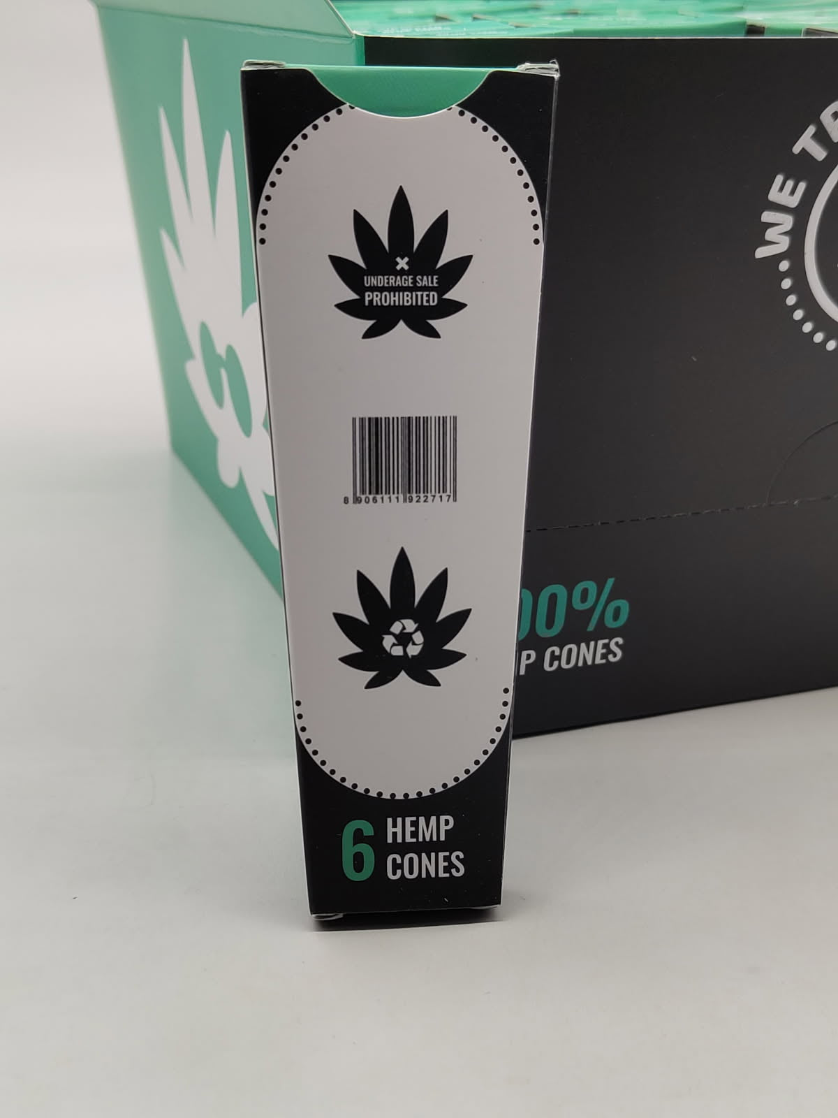 Hemp cones 1 1/4 (6 pack) x 3
