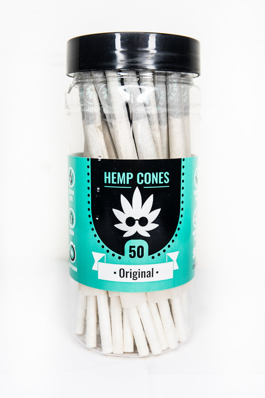 Hemp cones Jar 1 1/4th (50 count)