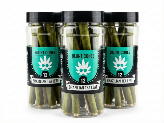 Brazilian Tea Leaf Blunt Styled Cones – King Size (12 Count)