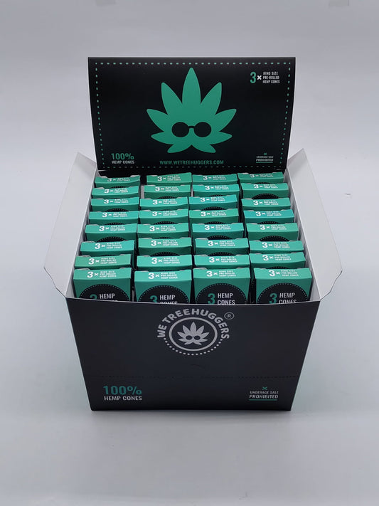 Hemp cones Box 1 1/4th